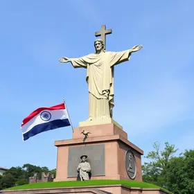 Cristo Redentor e Estátua da Liberdade