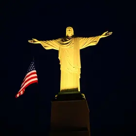Cristo Redentor 250 anos independência EUA
