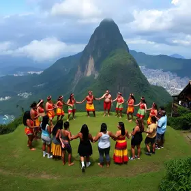 roda de samba gratuita Corcovado