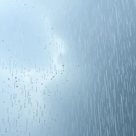 chuva e queda de temperatura