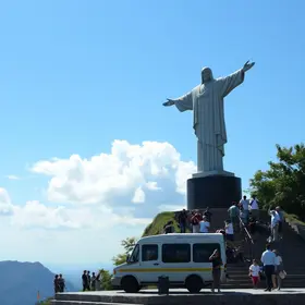 Cristo Redentor novo ponto de embarque