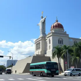 vans para o Cristo Redentor